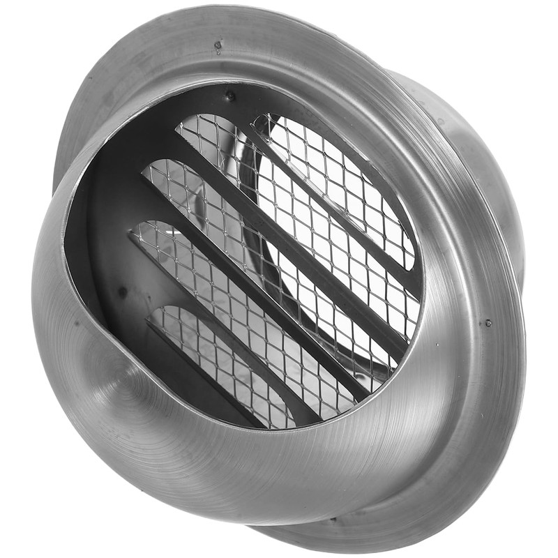 Gadpiparty Stainless Steel Dryer Vent Cover: 4 Inch Round Ventilation