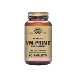 Solgar Solgar Formula VM-Prime for Women Tablets - Pack of 90 - Multivitamins - For Daily Health and Wellbeing - Smaller Easier-To-Swallow Tablets - Sugar Free