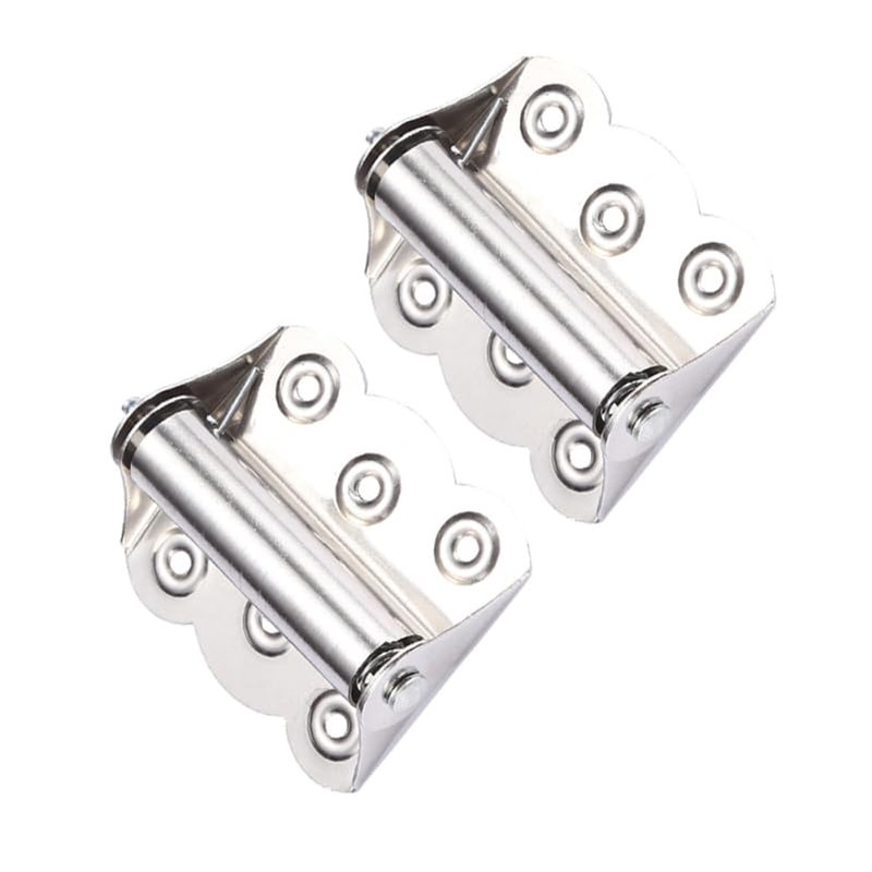 Mipcase 2Pcs Self Closing Door Hinge, Stainless Steel Spring Hinges
