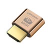 FUERAN 4K HDR HDMI Dummy Plug, Virtual Monitor EDID Emulator,