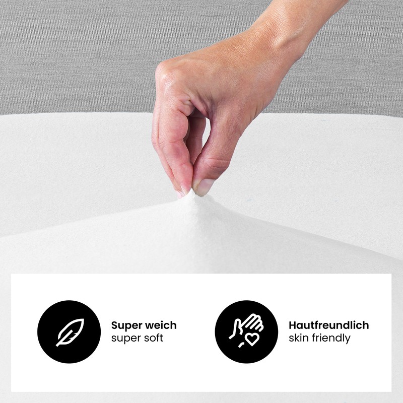 BaSaTex Fleece Flannelette Winter Fitted Sheet, Flannelette Fitted Sheet, 100%