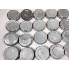 antique zinc lids milk glass lined Boyds atlas or ball sold individually
