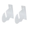 2PCS Skateboard Wall Mount Display Rack Acrylic Skateboard Wall Hanger