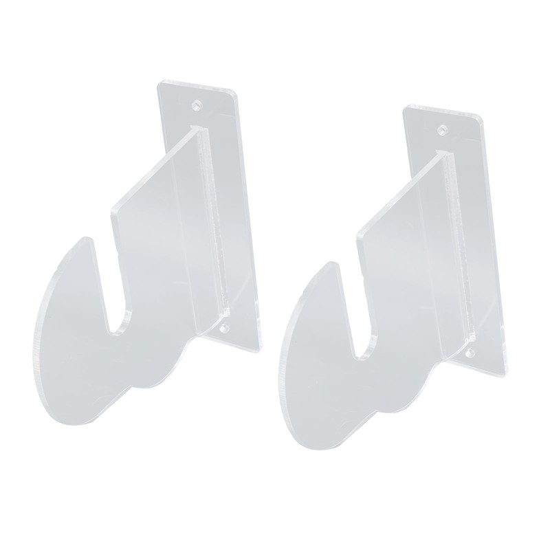 2PCS Skateboard Wall Mount Display Rack Acrylic Skateboard Wall Hanger