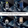 Upgraded Cup Holder Phone Holder for Car, 2-in-1 Cup Holder