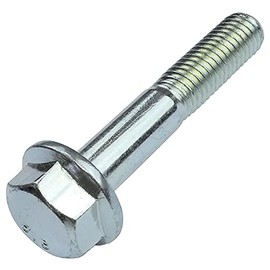 AERZETIX - C52341 - set of 10 - bolts - flange screw with hexagon head with collar - M8x45mm - DIN 6921 - hardness 8.8 - made of galvanised steel - mounting screws