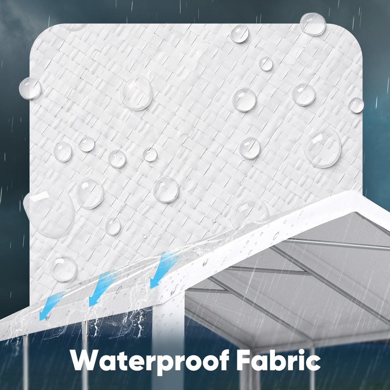 ADVANCE OUTDOOR Replacement Top Cover Tarp with Leg Cloth for