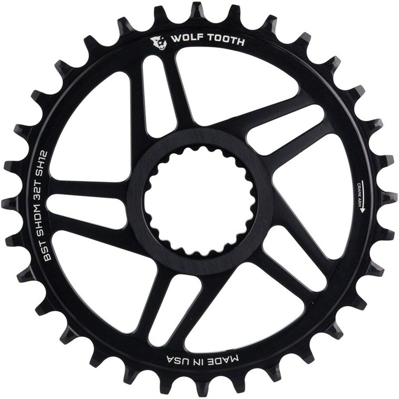 Wolf Tooth - Platos para Shimano de 12 velocidades (30,