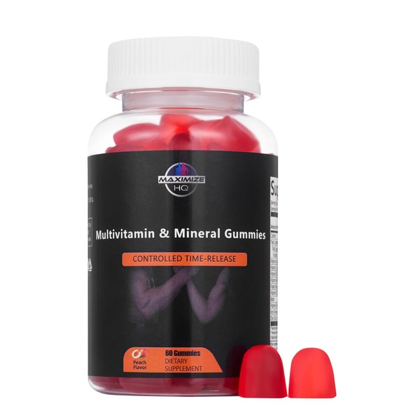 MAXIMIZE HQ Multi-Vitamin & Mineral Gummies - All Essential Vitamins