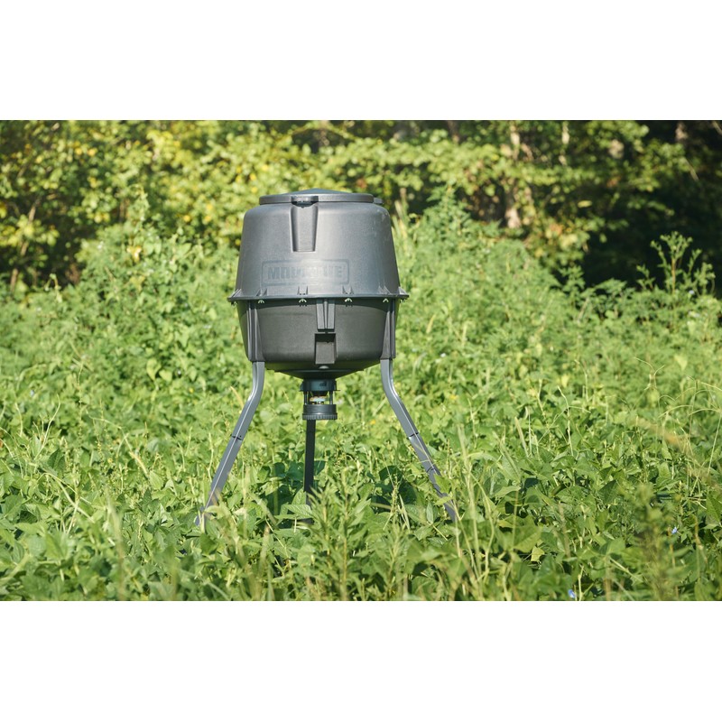 Moultrie Moultrie 30-Gallon Deer Feeder Tripod - Moultrie Quick-Lock Hopper