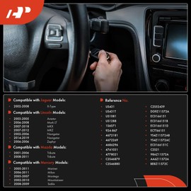 A-Premium Ignition Starter Switch Compatible with Ford Lincoln Mazda Mercury & Jaguar Vehicles - F-150 F250 F350 Super Duty Explorer Escape, MKZ MKX Navigator, Tribute, Mariner, X-Type - 7 Blades