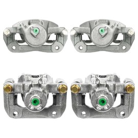 AutoShack Front & Rear Brake Calipers Replacement for 2003-2011 Honda Element 4-PC