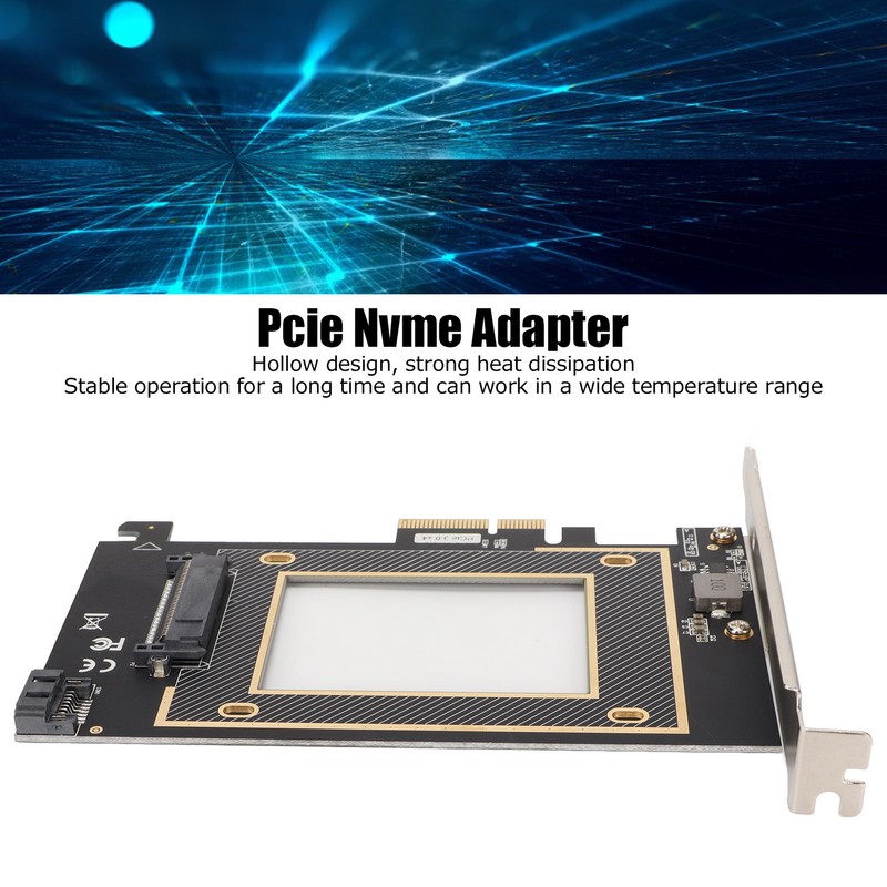U.2 to PCIe Adapter Portable Fast Transfer PCIe 3.0 X4