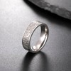 TEAMER Engraved Muslim Allah Islam Ring Stainless Steel Arabic Letter