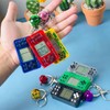 Laroal 3 Pieces Video Game Keychain Game Console Retro Game