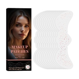 12Pcs Tatuajes Temporales,brillos para la cara,Tatuaje de Pecas,Pecas de Glitter Tattoo,Tatuajes Temporales de Pecas con Purpurina Oro champán,Brillantes y Resistentes al Agua,para Fiestas,Festivales