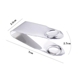 Pokinge 3 Pcs Strawberry Huller, Stainless Steel Fruit Stem Remover Kitchen Vegetable Core Clip Portable Core Cutter Household Peeler Accessories(3Pcs)