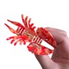 Novelty Shrimp Hair Clips,Cute Acetate Hair Clip,Big Claw Clips for