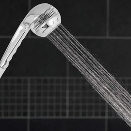 Waterpik Original Massage Shower Head Handheld Spray with 5-Foot Hose, Includes Massaging Sprays and 6 Modes, DIY Easy Installation, 1.8 GPM, Chrome, SM-653CGE