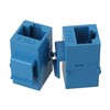 BQLZR Blue CAT6 Female to Female RJ45 Ethernet Gigabit Keystone