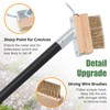 LLARGUEST Paver Weed Removal Tool, Crack Weeder Puller Tool Moss