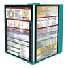 Medical Clipboard Teal (Aluminum Clipboard Medical Edition Teal) Folding Clipboard