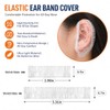 Ear Protector Covers Disposable Shower Ear Cap Plastic Ear Cover