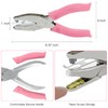 Hole Punch for Paper Crafts-Single Shape Metal Handheld Portable for