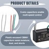 Wadoy CBB61 5 Wire Ceiling Fan Capacitor Compatible with New