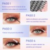 Extensiones Pestañas Diy, Kit De Racimos De Pestañas Mixto