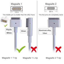 For Apple 60W Charger AC Adapter MacBook Pro 13" Before2012  Mags1 T-tip A1181 A1184 A1185