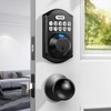 TEEHO Fingerprint Keyless Entry Door Lock - Keypad Deadbolt with