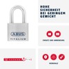 ABUS Titalium 96TI/50 Padlock - Lightweight Lock Body Made of