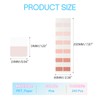 PATIKIL Clear Index Sticky Tabs, 240 Pcs Medium Transparent Sticky