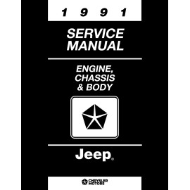 1991 Jeep Shop Manual - 2 Volumes
