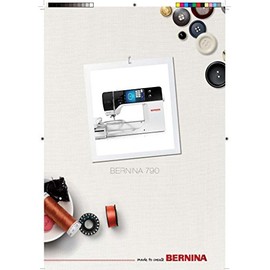 Bernina 790 B790 Sewing Machine COLOR COPY Reprint Of User's Guide Owners Manual Instructions Comb Bound