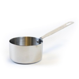 PURE Juicer Cup Scoop - Unique 1.5 cup/ 360mL Measuring Cup - Stainless Steel Measuring Cup Scoop