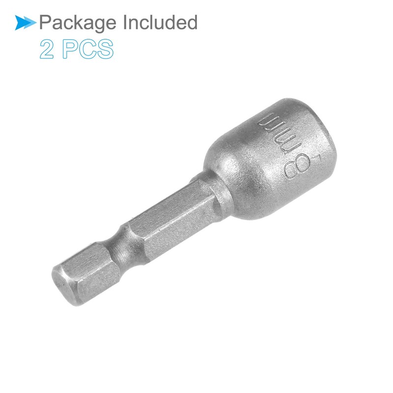 CoCud Driver Drill Bit 1/4" Hex Shank 8mm Socket 42mm