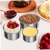 LABRIMP Pastry Rings Baking Muffin Ring Molds Stainless Steel Easy