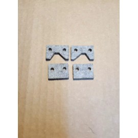Emco Maximat V10 V10P Metal Lathe Felt Way Wiper Set  NEW