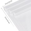 RUSPEPA 20 Sheets Flower Wrapping Paper - White Edge Frosted