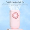 Hanging Neck Fan Portable 3 Speed Rechargeable 800mAh Mini Necklace