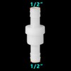 Feelers 1/2" One Way Inline Check Valve Non-Return One-Way Air