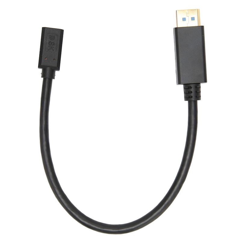 DP Male to Mini DP Female Cable 8K 60Hz 4K