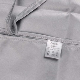 Washing Machine Cover Waterproof Sun Protection External Anti-UV Dust Dustproof Zipper Outdoor Silver S