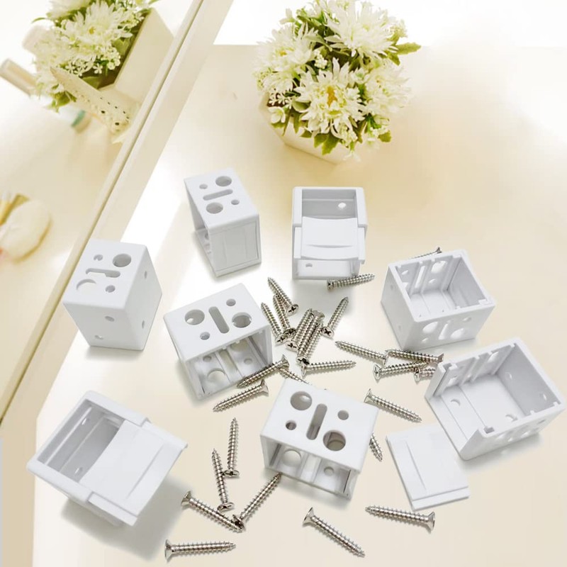 Mini Blind Brackets, 1 Inch Window Blind Brackets for Headrail