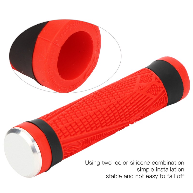 ZTTO Universal Silicone Non slip Bike Handlebar Grip Bicycle Shock