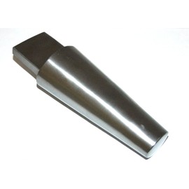 Solid Tapered Oval Steel Bracelet Mandrel with Tang 2 1/2" to 1 1/2"