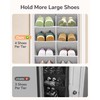 ULG Over The Door Shoe Organizer for Closet Fit 24-32