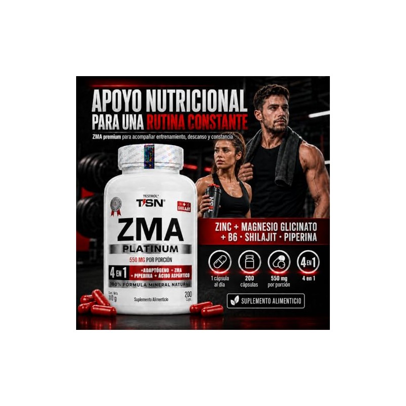 Zma 200 Capsulas Testrol